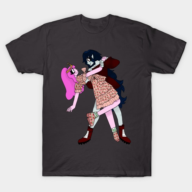 Dancing in the night T-Shirt by Shard Art